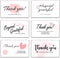 WEIZHEN 240-Count Thank You for Your Order Cards - Thank You For Supporting