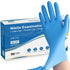 Schneider Nitrile Exam Gloves, 5 mil, Medium, Box of 50, Heavy Duty Disposable, Textured, Latex Free, Food Safe, for