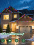 25FT 25 G40 Bulbs, SUNSGNE LED Colored Christmas Lights with LED Shatterproof Frosted Multicolor Globe Waterproof