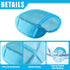 6 Pcs Air Mesh Hard Hat Liner Sweatband - Safety Helmet Insert Comfortable Cooling Liner Soft Ventilation Sweat Band