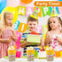 RAYMEA Disposable Popcorn Buckets 32oz Retro Style Paper Leak Proof Containers - 10 Pack for Movie Night & Party
