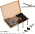 43 Set (172Pcs) Pegboard Mounting Kit - Installation Hardware with Screws, Spacers, Washers for 1/8 and 1/4 Inch