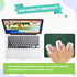 PU Leather Mouse Pad with Stitched Edge - Micro-Fiber Base Non-Slip Waterproof - 8x11 Inch (Army Green)