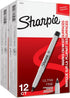 Sharpie Permanent Markers, Ultra-Fine Point, Black, 24-Count