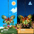 MAXTHOT Butterfly Garden Decor with Bouncy Springs Pendant Lights Birthday Gifts for Women Mom Grandma,Hanging Solar