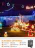 18 39FT 100 Brightown Solar String Lights Outdoor Waterproof, Colors Changing Fairy Rope Light Solar Powered