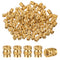 iplusmile 100pcs 3D Printing Brass Nuts, M3 Thread Brass Knurled Nuts for 3D Printer, Laptop Automotive Plastic Shell