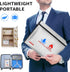 Fireproof Document Bag - Fireproof Money Safe Document Bag Set 15 x 11 & 9 x 7 Inches, Non-Itchy Silicone Coated Fire