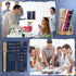 Sayglossy 40 Sets Employee Appreciation Gifts Inspirational Ballpoint Pen with Thank You Greeting Card for Staff