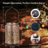Sunflower Solar Lanterns Outdoor Waterproof, Mother's Day Birthday Christmas Gifts for Women Mom Grandma, Hanging Solar