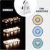 Lighting,12V Dimmable -2 5FT Under Bed Lights Motion Sensor, Motion Activated Bed Power Adapter, LED Strip Night Light