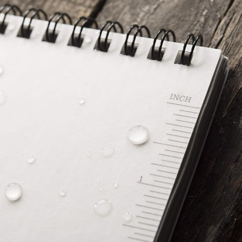 Rite in the Rain Weatherproof Legal Pad, 8.5" x 11", Gray Cover, Legal Pattern (No. LP785)