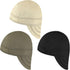 Macarrie 3 Pcs Welding Hats for Men, Flame Resistant Cotton Cap with Mesh Inside Liner