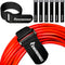 Reusable Cinch Straps, 1" x 15", 12 Pack, Quality Hook and Loop Securing Straps (Black)