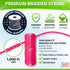 Pink Mason Line String Line - #18 Braided Nylon String - 1,000 Ft Length - Nylon Twine for Gardening Or Masonry Tools - Perfect Construction String for A String Level, Twine String for Gardening by ACE Supply