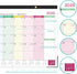Calendar 2025-2026, 18 Monthly Desk/Wall Calendar, 16.8" x 12", July 2025 - December 2026, Thick Paper with Corner