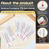 Maitys 10 Pcs Science Thermometers Mercury Free Student School Supplies Boiling Point Thermometers for Classroom