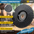 GRAFF Premium Wood Carving Disc 4 1/2 Inch for Angle Grinder, Shaping and Grinding Wheel for Wood and Plastic