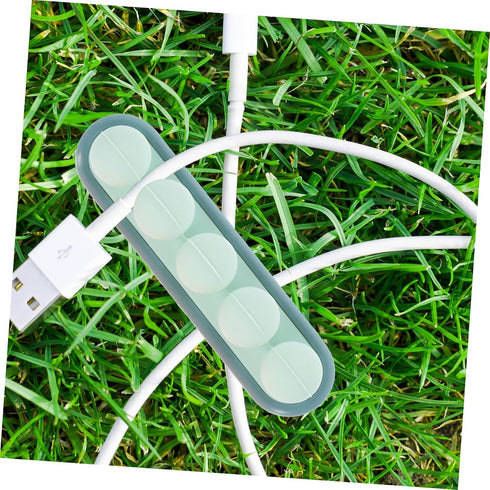 2pcs DOITOOL Pea Cable Clips Versatile Usb Cable Organizer for Desk Office Efficient Wire Management Cord Holder