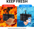 (2XL) NZ home Insulated Bags for Food Delivery Grocery Shopping Cooler Bag, Pizza Delivery, Hot & Cold Catering Tote