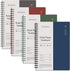 EMSHOI Lined Journal Spiral Notebook, 5.7" x 8.22", 4 Pack, 640 Pages, 100gsm Thick Paper, A5 Small Notebooks