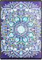 Diamond Art Painting Cover Notebook, DIY Diamond Art Diary Book, 108 Pages/54 Sheets A5 Ruled Blue