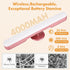 Set 2 Dimmable 3 of Wireless Vanity Makeup Lights for Mirror, Rechargeable LED Stick On Light Bar for Bathroom Mirror