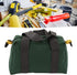 Wide Mouth Tool Bag, Portable Tool Tote Bag Storage Handbag Waterproof High Capacity Tool Storage Bag for Vehicle Maintenance Carpentry Technicians (12 Inch)