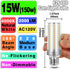 Big E26 E27 LED Corn Light Bulb, 150W Equivalent, 2000lm, 4000K Natural White, 15W Non-dimmable, 5 Pack
