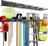 wallseffic Garage Tool Organizer Wall Mount, 48" Heavy Duty Wall Tool Organizer Rack