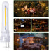 String Lights Replacement LED Bulb, 6 Pack, 2700K Warm White, S14 Shatterproof Waterproof Dimmable Light Bulb