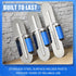 3 Set (16" 4" 14"x4" 12"x4") Lasnten PC Stainless Steel Pool Trowel x & & Flat Concrete Finishing Trowel Tools Cement