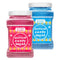 Concession Essentials Cotton Candy Floss Sugar -Pink Vanilla and Blue Raspberry /2lb Jars Each