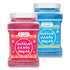 Concession Essentials Cotton Candy Floss Sugar -Pink Vanilla and Blue Raspberry /2lb Jars Each