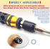 4 in 1 RC Model Repair Tools Kit - 1/4" Drive Hex Driver Bit Set 1.5mm 2.0mm 2.5mm 3.0mm Allen Wrench Keys for Electric