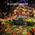 Dazzle Bright 2 Pack Solar String Lights - 80FT 240LED Waterproof Fairy Lights for Christmas Patio Party Decoration