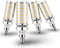 Heifymi E12 100W Equivalent Led Candelabra Bulbs, E12 12W Led Candle Light