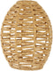 Homoyoyo Woven Lamp Shade for Floor Lamp Rustic Decorative Light Cover Minimalist
