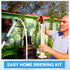 6 Teenyyou Auto Siphon Mini and Triple Scale Hydrometer, Feet of Food Safe Tubing & Clamp and Plastic Test Jar, Brix