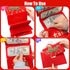 LATUMCO Set 2 Pack 6 Chinese New Year Money Gift Holders - Surprise Cash Envelopes with Slots Money Card Holders, Fun