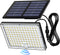 JACKYLED 113LED Solar Lights Outdoor with Motion Sensor, Waterproof Dusk to Dawn Security Flood Lights for Patio
