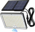 JACKYLED 113LED Solar Lights Outdoor with Motion Sensor, Waterproof Dusk to Dawn Security Flood Lights for Patio