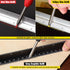 Hiboom 3 Pack Solid Carpenter Pencil with Cap and 21 Pcs Refills, Deep Hole Mechanical Pencil Marker for Woodworking