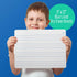 Flipside 9 x 12 Handwriting Dry Erase Board - Class Pack, 12 Bulk, Assorted