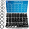 24 Size Rubber O Ring Set, 1120 Pcs Black Small O Rings Assortment Kits for Auto Plumbing Faucet Repair