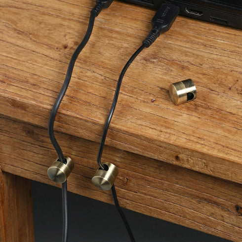 SHENLIU 3 Pcs Cable Anchors for Desk, Adhesive Charger Holders for Cords, Adjustable Cord Holder Cable Clips Cables