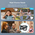 AMVR 12Pcs LED Light Bloking Stickers Compatible with Ray-Ban Meta Wayfarer/Skyler/Headliner/Oakley Meta HSTN Smart