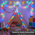 115ft 350 Toodour Easter Lights RGB String Lights, LED Color Changing String Light with Remote & Timer, Waterproof