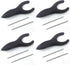 Ergosof Ballpoint Pen with Black Ink, Set of 4 Pens, Individually Packaged with Two Refills Per Pen