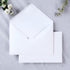 PONATIA 50 PCS/Pack White A7 Envelopes, 5.25 x 7.5'', Perfect for 5 x 7'' Wedding Invitation Cards, Christmas Gift Cards